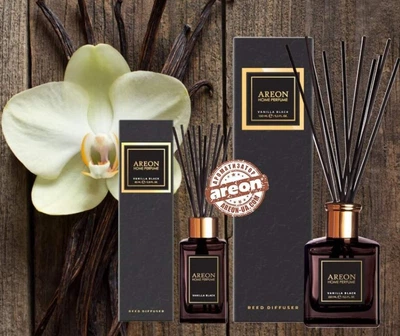 Ароматизатор 85ml - "Areon" Нome Perfume PREMIUM Vanilla Black (Чорна Ваніль) ТОР (PSL03)