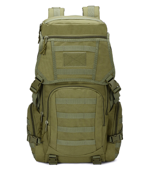 Военный тактический рюкзак M15 50л Olive Green с системой Molle 50х27х22 см