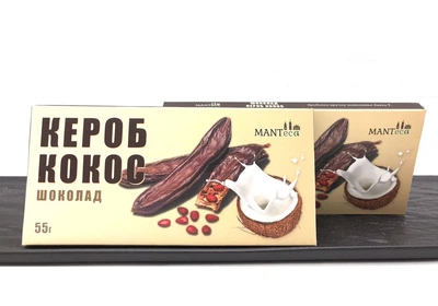 Шоколад с керобом Кокос Manteca 55г