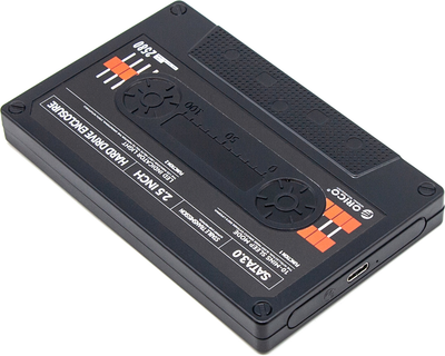 Kieszeń zewnętrzna Orico SATA 2.5" USB-C 6Gbps kaseta (2580C3-V1-BK-EP)