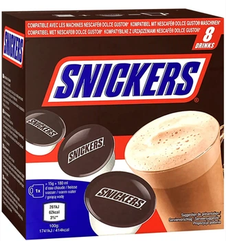 Шоколад в капсулах Dolce Gusto Snickers 8 шт