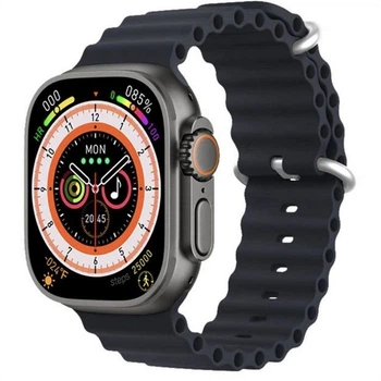 Умные смарт-часы Smart Watch GS ULTRA 8 Black 2.05 Наручные безрамочные часы с беспроводной зарядкой