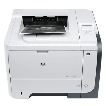 Принтер HP LaserJet P3015 / Лазерная монохромная печать / 1200x1200 dpi / A4 / 40 стр/мин / USB 2.0, Ethernet / Дуплекс / Кабели в комплекте б/у