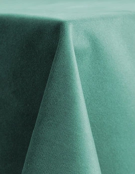 Скатертина - доріжка декоративна, колекція Velvet, велюрова 40 x 180 см (11912797815AG), бірюзова