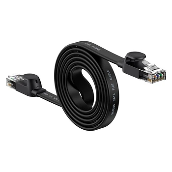 Патч-корд сетевой кабель Baseus high Speed Six types of RJ45 Gigabit network cable (flat cable) |1.5m|