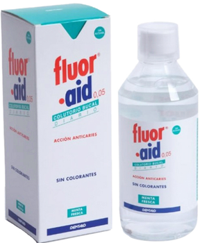 Płyn do płukania ust Fluor Aid 0.05 Daily Mouthwash 500 ml (8427426032200)