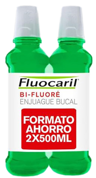 Płyn do płukania ust Fluocaril Mouthwash Bi Fluore 2x500 ml Duo (8710604763585)