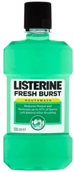Ополіскувач для порожнини рота Listerine Fresh Burst Mouthwash 500 ml (5010123703547)