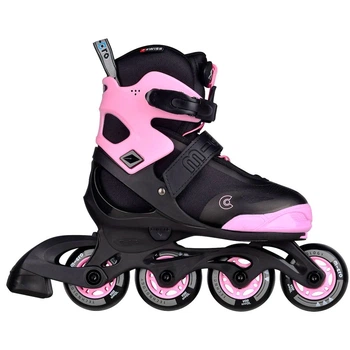 Ролики детские Micro Joy Black/Pink размер 37-40 (smj519)
