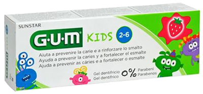 Зубна паста Gum Kids Toothpaste Strawberry 50 ml (70942304153)