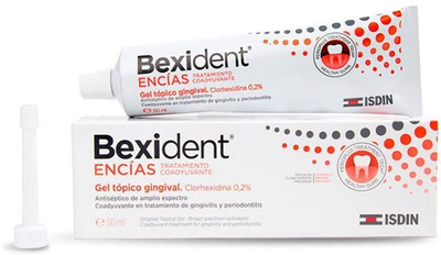 Зубна паста Isdin Bexident Gums Treatment Gel Toothpaste 50 ml (8470003638531)