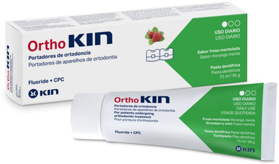 Зубна паста Kin Orthokin Strawberry Mint Toothpaste 75 мл (8470001508249)