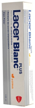 Зубна паста Lacer Lacerblanc Plus D Citrus 125 ml (8470001576552)