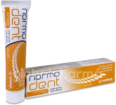 Зубна паста Normon Normodent Clorhex Toothpaste 125 ml (8435232311716)