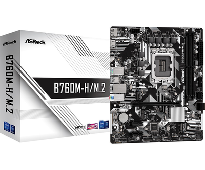 Материнская плата ASRock B760M-H/M.2 Socket 1700