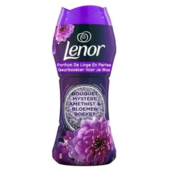 Сухий ополіскувач-ароматизатор для білизни в гранулах Lenor Unstoppables Booster Amethyst&Floral, 210г
