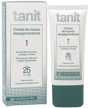 Krem do rąk Laboratorios Viñas Tanit Anti Stain Hand Cream 50 ml (8470001618368)