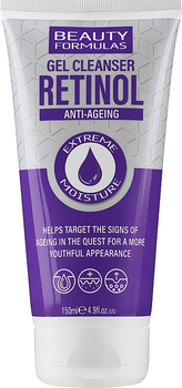 Żel oczyszczający anti-ageing z retinolem Beauty Formulas 150 ml (5012251013444)