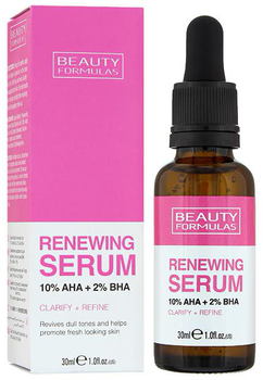 Odnawiające serum Aha + bha Beauty Formulas 30 ml (5012251013642)