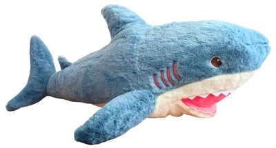 Акула велика м'яка іграшка плюшева 70 см обіймашка антистрес Baby Shark
