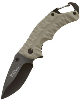 Ніж тактичний надійний розкладний ніж для охорони та спецслужб KOMBAT UK kb-lgsse985-coy койот (OR.M_438)