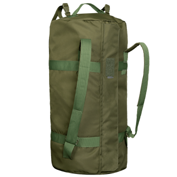 Баул тактичний універсальний військова сумка з горизонтальним завантаженням KOMBAT 100л 7056 (OR.M_2912)