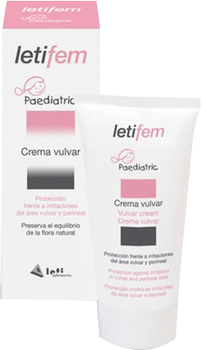 Krem do higieny intymnej Leti Letifem Paediatric Vulvar Cream 30 ml (8431166150049)
