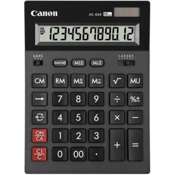 Калькулятор Canon AS-444 II 12-розрядний Black (2656C001) (4549292108088)