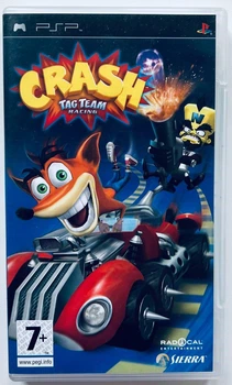 Crash Tag Team Racing, Б/У, английская версия - UMD-диск для PSP