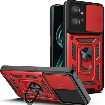Чохол Hide Shield для Motorola Moto G32 протиударний бампер з підставкою Red