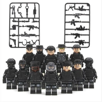 Фигурки военные конструктор SWAT .
