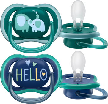 Пустушка Philips Avent Ultra Air 18+ міс 2 шт (SCF349/18)