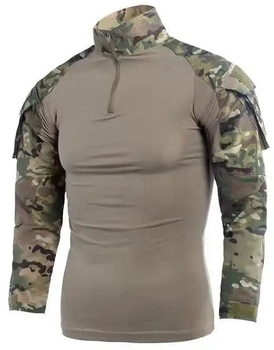 Тактическая кофта рубашка ubacs боевая армейская военная для ВСУ размер 2XL цвет Коммуфляж