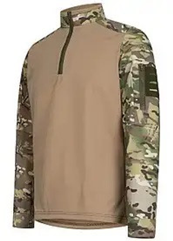 Тактична сорочка ubacs армійська для ЗСУ розмір S Мультикам