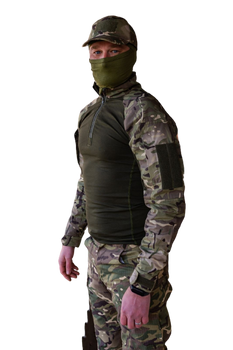 Тактическая рубашка ubacs армейская для ВСУ размер XL Хаки