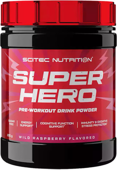 Kompleks przedtreningowy Scitec Nutrition Superhero 285g Wild raspberry (5999100025769)