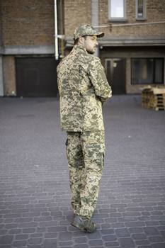 Мужской армейский костюм для ВСУ (ЗСУ) тактическая форма рип-стоп Украина Пиксель 52 размер 7113 (OR.M-4362204)