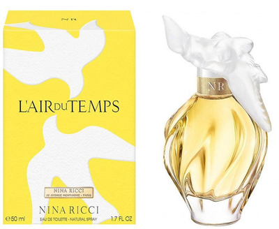 Woda perfumowana damska Nina Ricci L'air Du Temps Eau De Perfume Spray 50 ml (3137370207054)