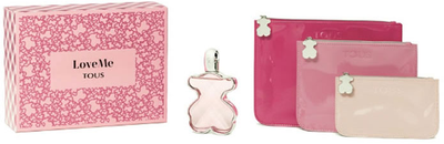 Zestaw damski Tous Loveme Color Vichy Eau De Perfume Spray 90 ml + Kosmetyczka 3 szt (8436550509410)