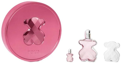 Zestaw damski Tous Loveme Eau De Perfume Spray 90 ml + Miniatura 4.5 ml + Perfumowana ceramika (8436550509427)