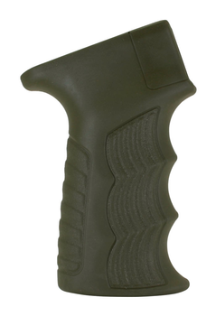 Пістолетна рукоятка DLG Tactical (DLG-098) для АК-47/74 (полімер) прогумована, олива