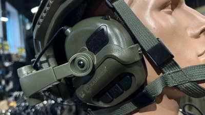 Кріплення - Адаптер Чебурашки Earmor M16C Для Активних Навушників Earmor Mod3 Green На ARC