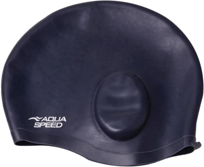 Шапочка для плавання Aqua Speed EAR CAP Comfort 9895 (289-22) Уні OSFM Темно-синя (5908217698957)