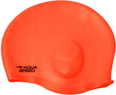Шапочка для плавання Aqua Speed EAR CAP Comfort 9896 (289-75) Уні OSFM Червона (5908217698964)