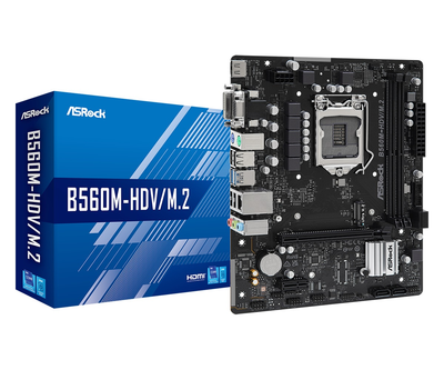 Материнская плата ASRock B560M-HDV/M.2 Socket 1200