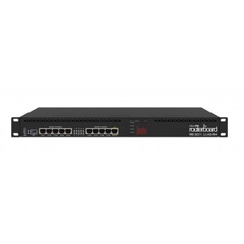 Маршрутизатор Mikrotik RB3011UiAS-RM RouterBOARD with Dual core 1.4GHz ARM CPU 1GB RAM 10xGbit LAN