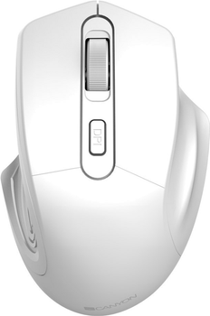 Комп'ютерна миша Canyon MW-15 Wireless White (CNE-CMSW15PW)