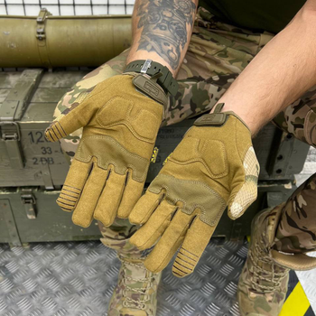 Плотные сенсорные перчатки М-Расt с дышащими вставками TrekDry и усиленными накладками мультикам размер XL