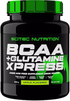 Kompleks aminokwasów Scitec Nutrition BCAA+Glutamine Xpress 600g Arbuzowy (5999100022423)