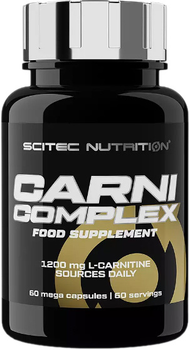 Дієтична добавка Scitec Nutrition Carni Complex 60 капсул (5999100029460)